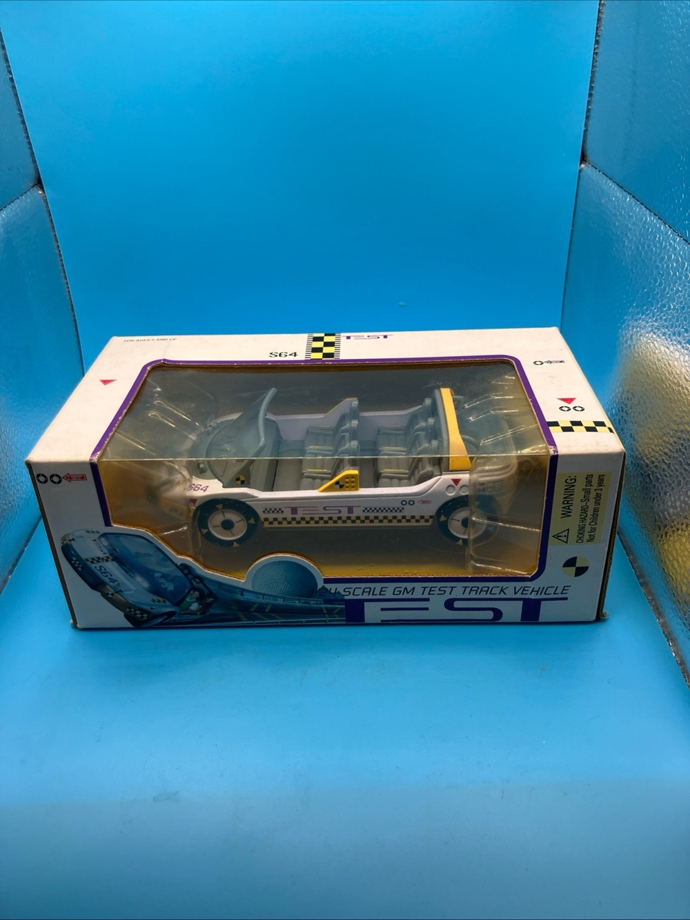 Sealed Disney EPCOT Center 1/24 Scale TEST TRACK Die Cast Vehicle (White) New